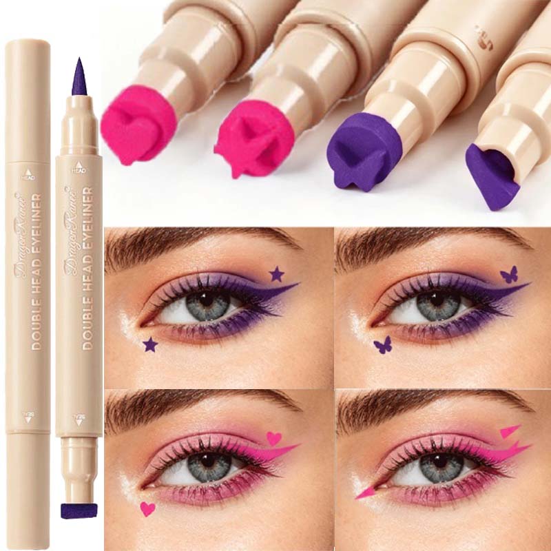 Eyeliner a Doppia Punta Colora - Waterproof Liquid Eyeliner Pen recensione e prezzo