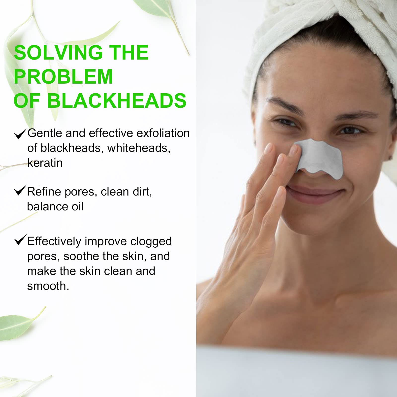 10/25/50 pezzi di strisce nasa - Salicylic Acid Blackhead Remover recensione e prezzo