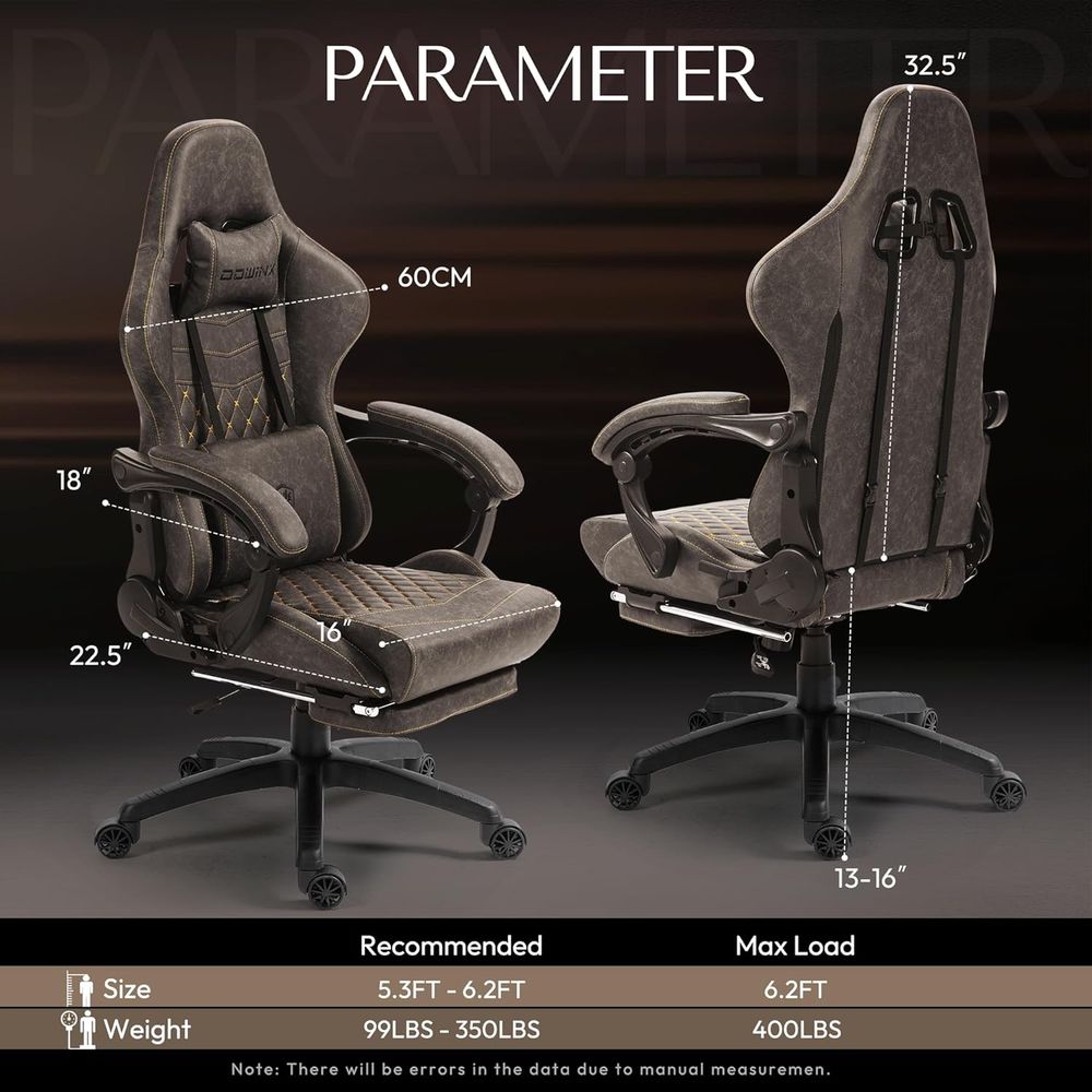 Sedia da Gaming Vintage Grande - Massage recensione e prezzo